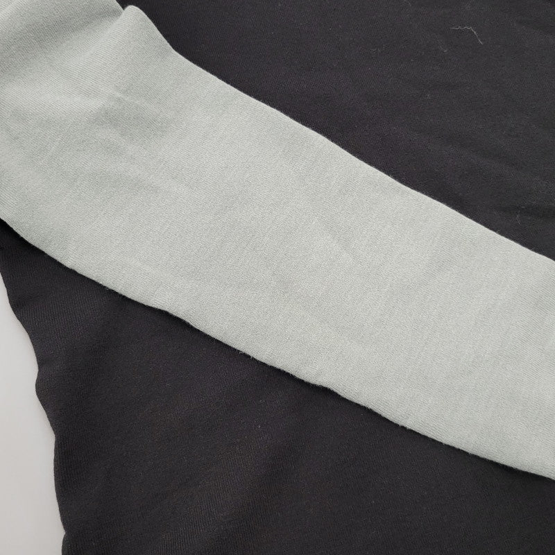 【中古品】【レディース】 フランス製 ACRYLIC RAGLAN CUT SEWN アクリル ラグラン カットソー トップス 長袖 168-260225-cs-16-izu サイズ：M カラー：ブラック×グレー 万代Net店