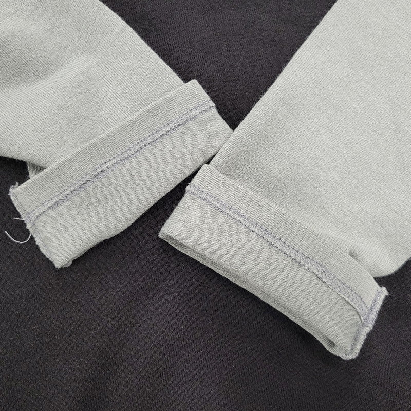 【中古品】【レディース】 フランス製 ACRYLIC RAGLAN CUT SEWN アクリル ラグラン カットソー トップス 長袖 168-260225-cs-16-izu サイズ：M カラー：ブラック×グレー 万代Net店