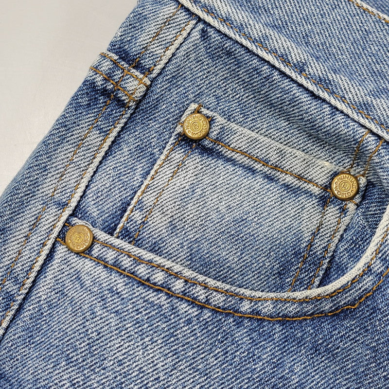 【中古品】【メンズ】 イタリア製 DENIM PANTS デニム パンツ ボトムス ズボン 152-260304-cs-06-izu サイズ：30 カラー：インディゴ 万代Net店