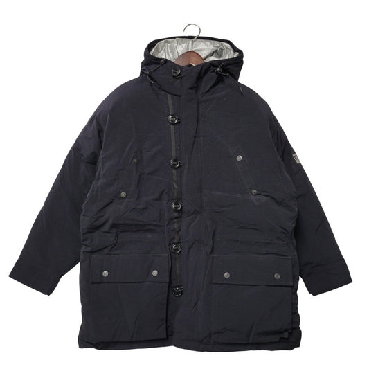 【中古品】【メンズ】 90’S 香港製 DOWN JACKET ダウン ジャケット アウター 146-260225-cs-21-izu サイズ：L カラー：ブラック 万代Net店