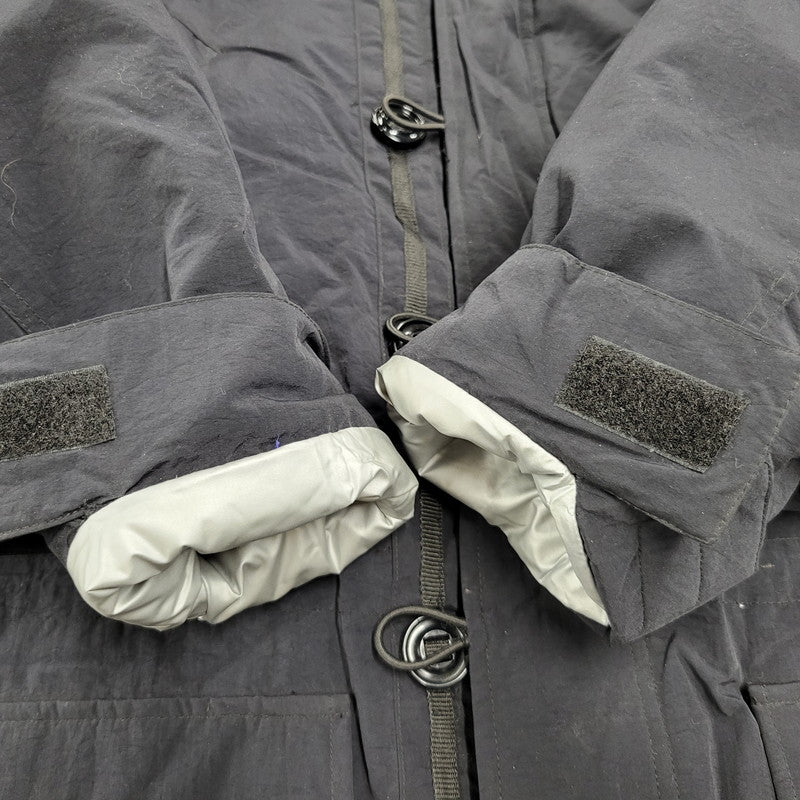 【中古品】【メンズ】 90’S 香港製 DOWN JACKET ダウン ジャケット アウター 146-260225-cs-21-izu サイズ：L カラー：ブラック 万代Net店