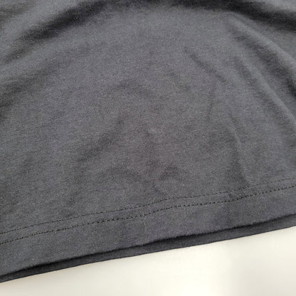 【中古品】【メンズ】 イタリア製 LOGO PRINT S/S TEE ロゴ プリント ショートスリーブ Tシャツ トップス 半袖 141-260226-ya-11-izu サイズ：L カラー：BLACK 万代Net店