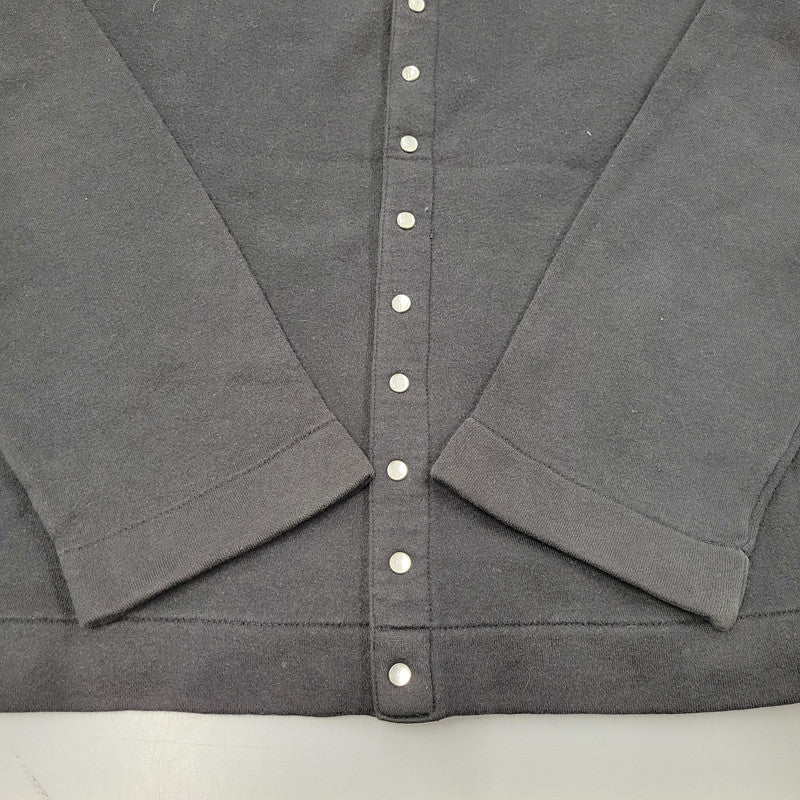 【中古品】【メンズ】 AGNES B. HOMME アニエスベーオム 日本製 SWEAT CARDIGAN スウェット カーディガン 141-260225-yn-06-izu サイズ：2 カラー：ブラック 万代Net店