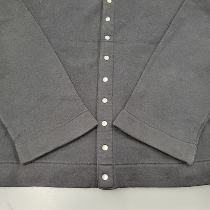 【中古品】【メンズ】 AGNES B. HOMME アニエスベーオム 日本製 SWEAT CARDIGAN スウェット カーディガン 141-260225-yn-06-izu サイズ：2 カラー：ブラック 万代Net店