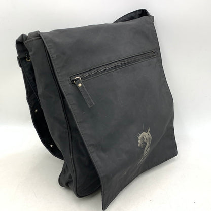 【現状渡し品】【メンズ/レディース】 SHOULDER BAG ショルダー バッグ カバン 鞄 188-260223-ya-02-izu カラー：BLACK 万代Net店