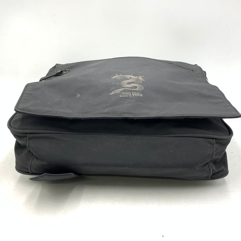 【現状渡し品】【メンズ/レディース】 SHOULDER BAG ショルダー バッグ カバン 鞄 188-260223-ya-02-izu カラー：BLACK 万代Net店