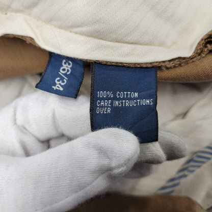 【中古品】【メンズ】 CHINO PANTS チノパンツ ボトムス 157-260228-as-14-izu サイズ：36×34 カラー：ブラウン 万代Net店