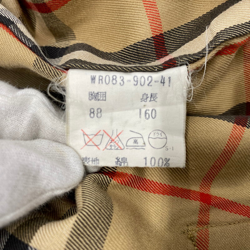 【現状渡し品】【メンズ】 BURBERRY'S バーバリーズ WR083-902-41 70-90S TRENCH COAT トレンチ コート アウター 141-260225-cs-04-izu サイズ：88-160 カラー：ベージュ 万代Net店