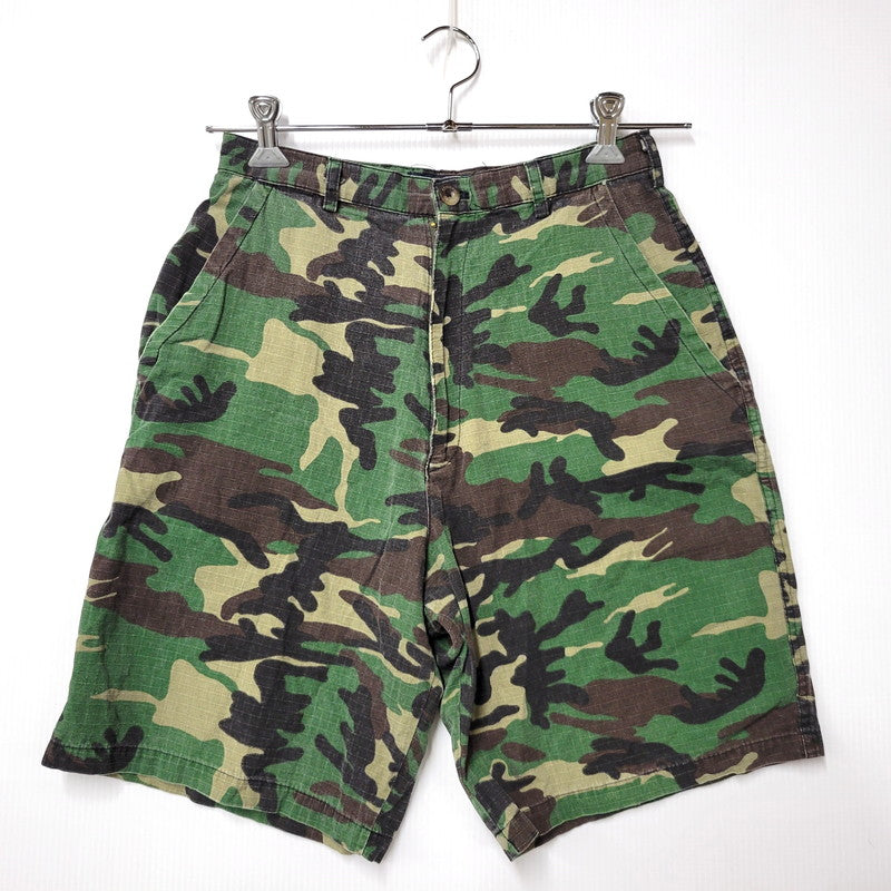 【中古品】【メンズ】 OLD STUSSY オールド ステューシー CAMO SHORTS カモ ショーツ ショートパンツ ボトムス 153-260226-ya-07-izu サイズ：30 カラー：マルチ 万代Net店