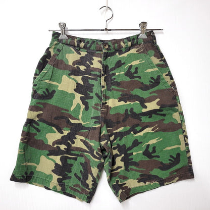 【中古品】【メンズ】 OLD STUSSY オールド ステューシー CAMO SHORTS カモ ショーツ ショートパンツ ボトムス 153-260226-ya-07-izu サイズ：30 カラー：マルチ 万代Net店