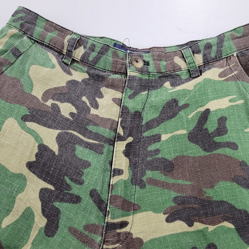 【中古品】【メンズ】 OLD STUSSY オールド ステューシー CAMO SHORTS カモ ショーツ ショートパンツ ボトムス 153-260226-ya-07-izu サイズ：30 カラー：マルチ 万代Net店