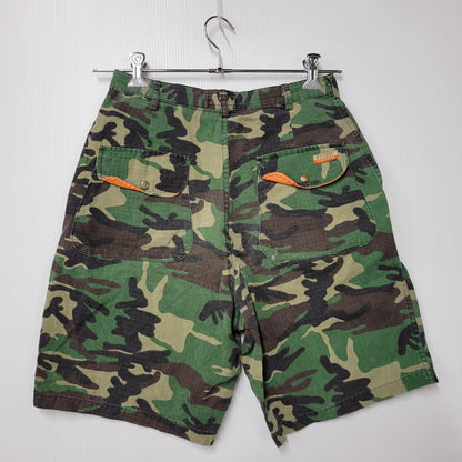 【中古品】【メンズ】 OLD STUSSY オールド ステューシー CAMO SHORTS カモ ショーツ ショートパンツ ボトムス 153-260226-ya-07-izu サイズ：30 カラー：マルチ 万代Net店