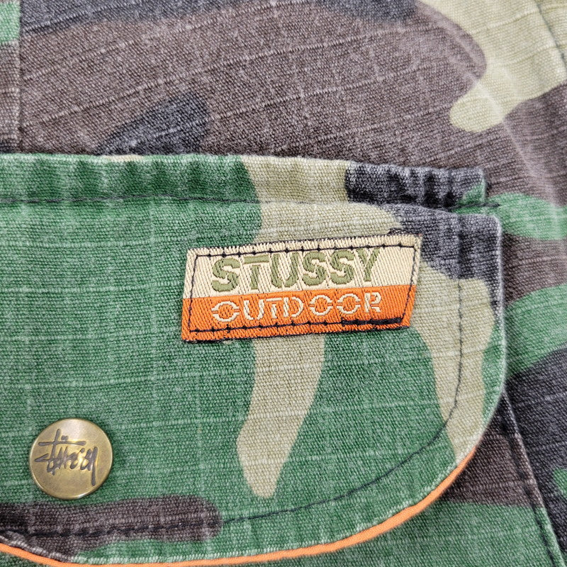 【中古品】【メンズ】 OLD STUSSY オールド ステューシー CAMO SHORTS カモ ショーツ ショートパンツ ボトムス 153-260226-ya-07-izu サイズ：30 カラー：マルチ 万代Net店