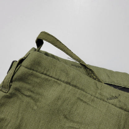 【中古品】【メンズ】 U.S.ARMY ユーエスアーミー DLA100-78-C-0953 1978年製 70S CHEMICAL PROTECTIVE CARGO PANTS ケミカル プロテクティブ カーゴ パンツ ボトムス ズボン 157-260304-cs-09-izu サイズ：L カラー：カーキ 万代Net店