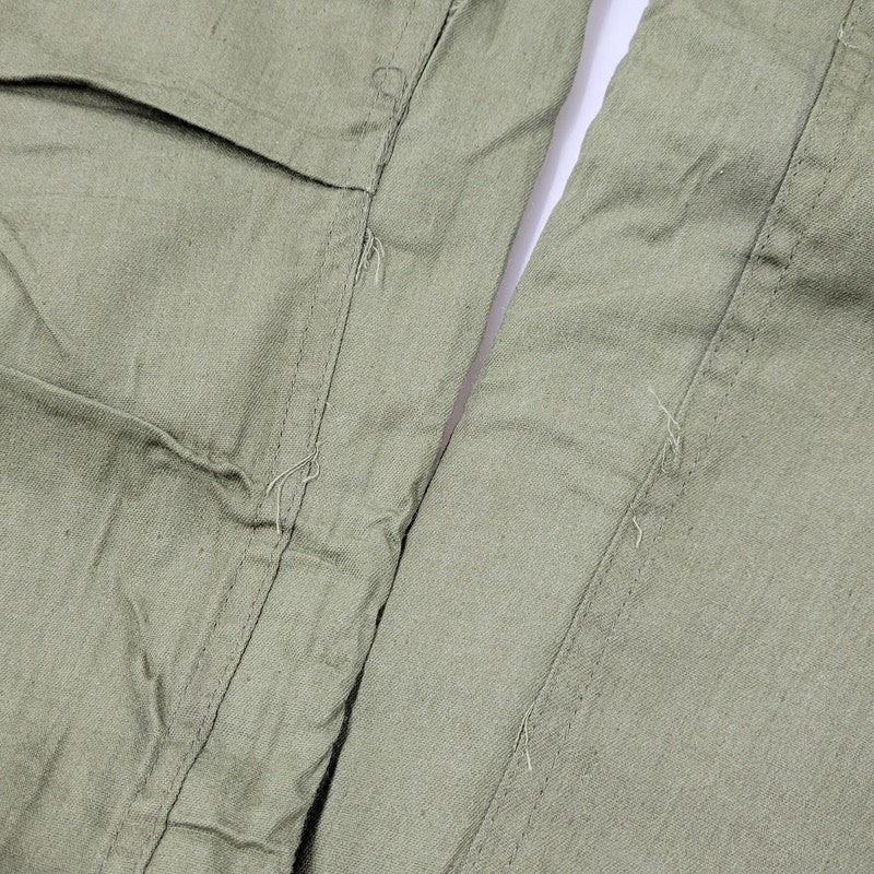 【中古品】【メンズ】 U.S.ARMY ユーエスアーミー DLA100-78-C-0953 1978年製 70S CHEMICAL PROTECTIVE CARGO PANTS ケミカル プロテクティブ カーゴ パンツ ボトムス ズボン 157-260304-cs-09-izu サイズ：L カラー：カーキ 万代Net店