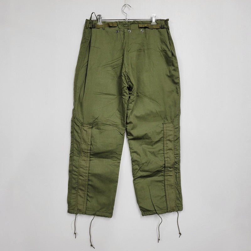 【中古品】【メンズ】 U.S.ARMY ユーエスアーミー DLA100-78-C-0953 1978年製 70S CHEMICAL PROTECTIVE CARGO PANTS ケミカル プロテクティブ カーゴ パンツ ボトムス ズボン 157-260304-cs-09-izu サイズ：L カラー：カーキ 万代Net店
