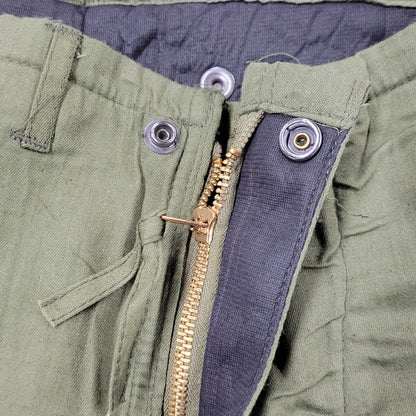 【中古品】【メンズ】 U.S.ARMY ユーエスアーミー DLA100-78-C-0953 1978年製 70S CHEMICAL PROTECTIVE CARGO PANTS ケミカル プロテクティブ カーゴ パンツ ボトムス ズボン 157-260304-cs-09-izu サイズ：L カラー：カーキ 万代Net店