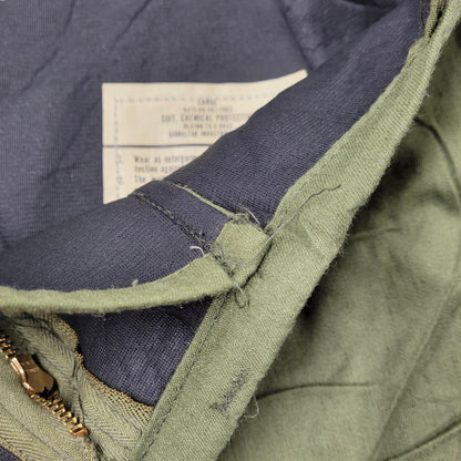【中古品】【メンズ】 U.S.ARMY ユーエスアーミー DLA100-78-C-0953 1978年製 70S CHEMICAL PROTECTIVE CARGO PANTS ケミカル プロテクティブ カーゴ パンツ ボトムス ズボン 157-260304-cs-09-izu サイズ：L カラー：カーキ 万代Net店
