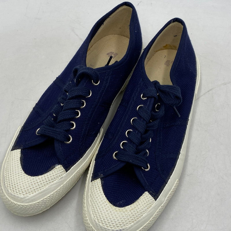 【中古品】【メンズ】 ITALIAN ARMY イタリアン アーミー イタリア軍 MARINA MILITARE DECK SHOES マリーナミリターレ デッキシューズ 靴 164-260304-as-09-izu サイズ：41 カラー：ネイビー 万代Net店