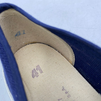 【中古品】【メンズ】 ITALIAN ARMY イタリアン アーミー イタリア軍 MARINA MILITARE DECK SHOES マリーナミリターレ デッキシューズ 靴 164-260304-as-09-izu サイズ：41 カラー：ネイビー 万代Net店