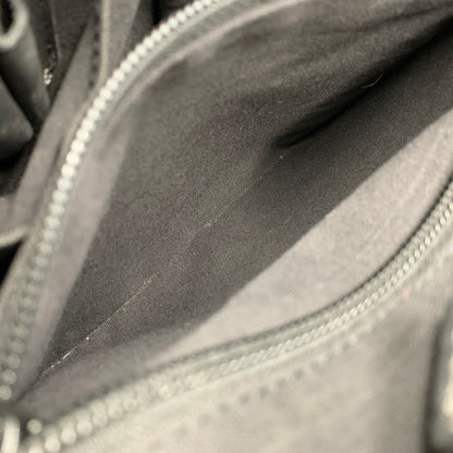【現状渡し品】【メンズ/レディース】 LEATHER SHOULDER BAG レザー ショルダー バッグ カバン 188-260226-kh-03-izu カラー：ブラック 万代Net店