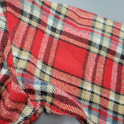 【中古品】【メンズ】 BIG MAC ビッグ マック 赤単色タグ HEAVY FLANNEL SHIRT ヘビー フランネル シャツ トップス 長袖 146-260226-ya-12-izu サイズ：M カラー：RED 万代Net店