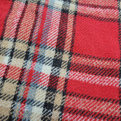 【中古品】【メンズ】 BIG MAC ビッグ マック 赤単色タグ HEAVY FLANNEL SHIRT ヘビー フランネル シャツ トップス 長袖 146-260226-ya-12-izu サイズ：M カラー：RED 万代Net店