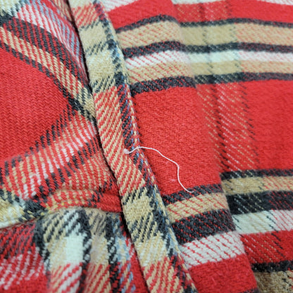 【中古品】【メンズ】 BIG MAC ビッグ マック 赤単色タグ HEAVY FLANNEL SHIRT ヘビー フランネル シャツ トップス 長袖 146-260226-ya-12-izu サイズ：M カラー：RED 万代Net店