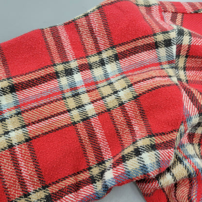 【中古品】【メンズ】 BIG MAC ビッグ マック 赤単色タグ HEAVY FLANNEL SHIRT ヘビー フランネル シャツ トップス 長袖 146-260226-ya-12-izu サイズ：M カラー：RED 万代Net店