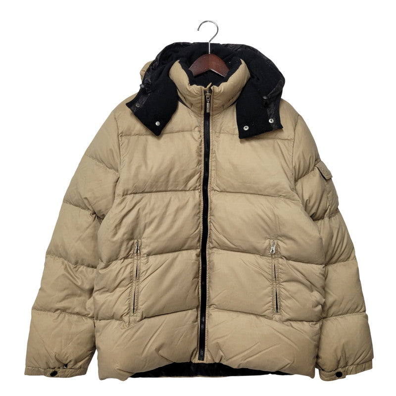 【中古品】【メンズ】 G32-003 CLASSE1 クラッセワン HOODED DOWN JACKET フーデッド ダウン ジャケット アウター 141-260226-ya-17-izu サイズ：1 カラー：BEIGE 万代Net店