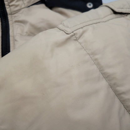 【中古品】【メンズ】 G32-003 CLASSE1 クラッセワン HOODED DOWN JACKET フーデッド ダウン ジャケット アウター 141-260226-ya-17-izu サイズ：1 カラー：BEIGE 万代Net店