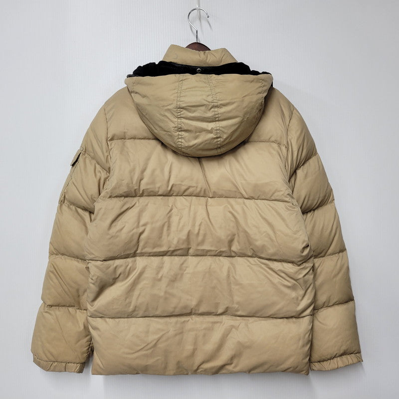 【中古品】【メンズ】 G32-003 CLASSE1 クラッセワン HOODED DOWN JACKET フーデッド ダウン ジャケット アウター 141-260226-ya-17-izu サイズ：1 カラー：BEIGE 万代Net店
