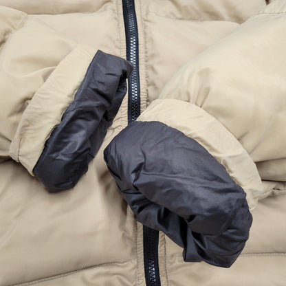 【中古品】【メンズ】 G32-003 CLASSE1 クラッセワン HOODED DOWN JACKET フーデッド ダウン ジャケット アウター 141-260226-ya-17-izu サイズ：1 カラー：BEIGE 万代Net店