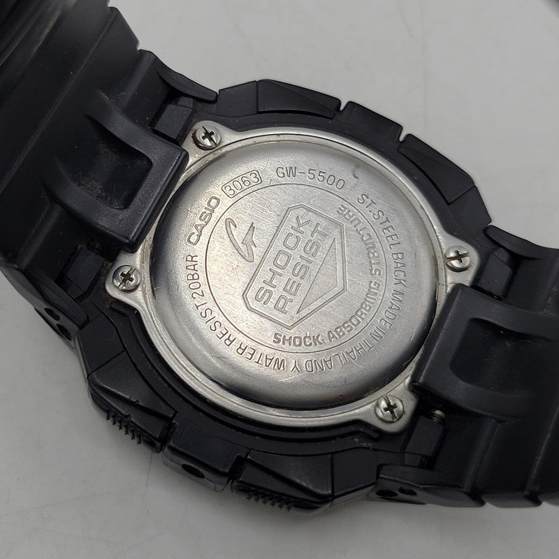 【中古品】【メンズ/レディース】 GW-5500-1AJF DIGITAL WATCH デジタル ウォッチ 腕時計 時計 196-260303-ya-04-izu カラー：ブラック 万代Net店