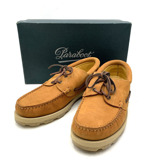 【中古品】【メンズ】 PARA BOOT パラブーツ SAFARI BRIAC SHOES サファリ ブリアック シューズ 靴 164-260226-kh-12-izu サイズ：US 8 カラー：ブラウン 万代Net店