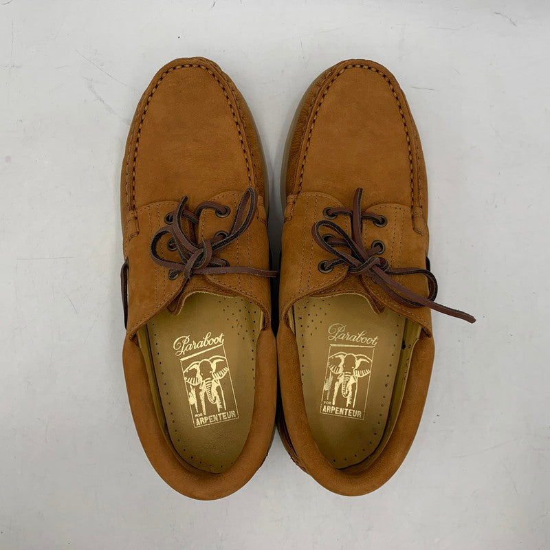 【中古品】【メンズ】 PARA BOOT パラブーツ SAFARI BRIAC SHOES サファリ ブリアック シューズ 靴 164-260226-kh-12-izu サイズ：US 8 カラー：ブラウン 万代Net店