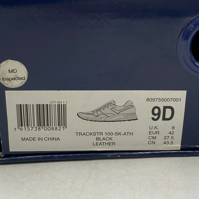 【中古品】【メンズ】 TRACKSTER 100 SK ATH トラックスター スニーカー シューズ 靴 162-260304-as-08-izu サイズ：27.5cm カラー：ブラック 万代Net店