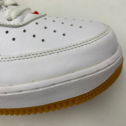 【中古美品】【メンズ】 AIR FORCE 1 LOW RETRO DJ3911-102 エア フォース 1 ロー レトロ スニーカー シューズ 靴 160-260226-as-06-izu サイズ：27.5cm カラー：WHITE/UNIVERSITY RED 万代Net店