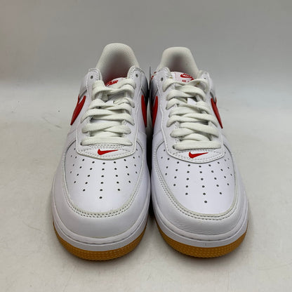 【中古美品】【メンズ】 AIR FORCE 1 LOW RETRO DJ3911-102 エア フォース 1 ロー レトロ スニーカー シューズ 靴 160-260226-as-06-izu サイズ：27.5cm カラー：WHITE/UNIVERSITY RED 万代Net店