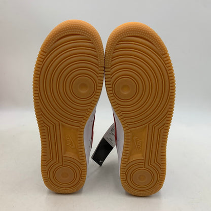 【中古美品】【メンズ】 AIR FORCE 1 LOW RETRO DJ3911-102 エア フォース 1 ロー レトロ スニーカー シューズ 靴 160-260226-as-06-izu サイズ：27.5cm カラー：WHITE/UNIVERSITY RED 万代Net店
