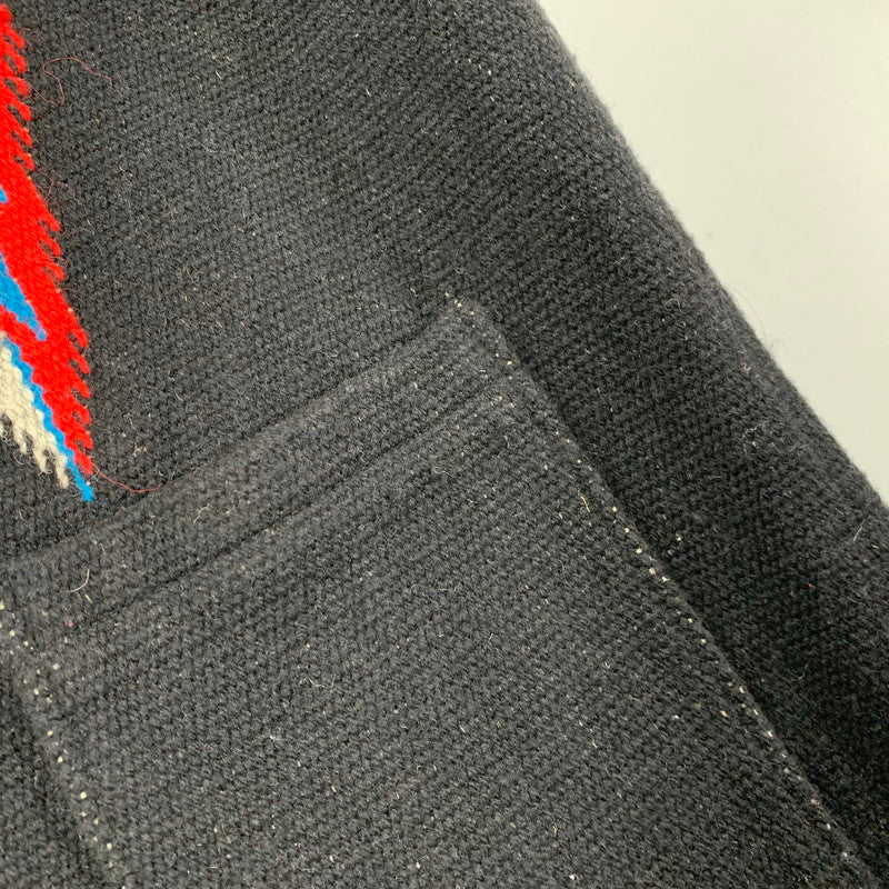 【中古品】【メンズ】 ORTEGA'S オルテガ WOOL CHIMAYO VEST ウール チマヨ ベスト 146-260224-cs-07-izu サイズ：42 カラー：ブラック 万代Net店