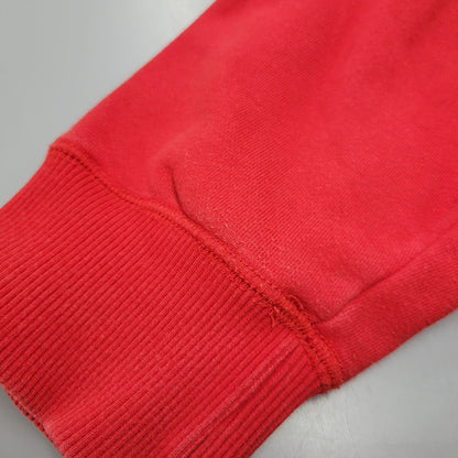 【中古品】【メンズ】 VAN JAC ヴァンヂャケット 045M01-002 BACK ARCH LOGO FULLZIP HOODIE バック アーチ ロゴ フルジップ フーディー トップス パーカー 147-260302-ya-05-izu サイズ：LL カラー：レッド 万代Net店