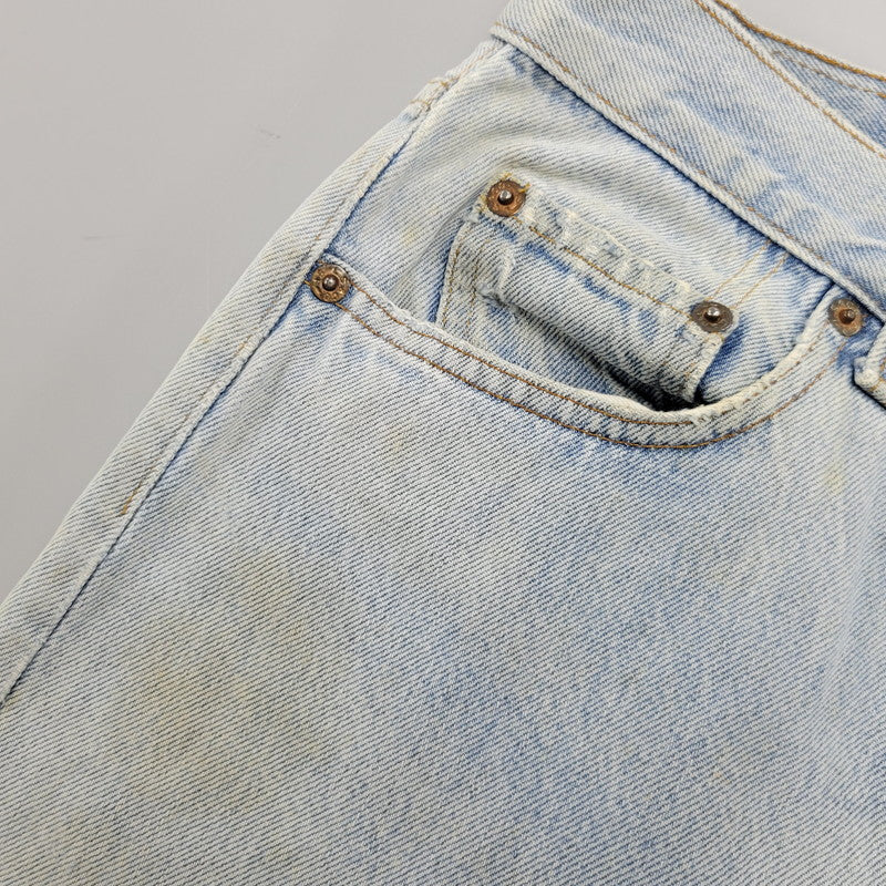 【現状渡し品】【メンズ】 501-0000 刻印555 501XX DENIM PANTS デニム パンツ ズボン ボトムス 157-260226-ya-04-izu サイズ：30×36 カラー：ライトインディゴ 万代Net店