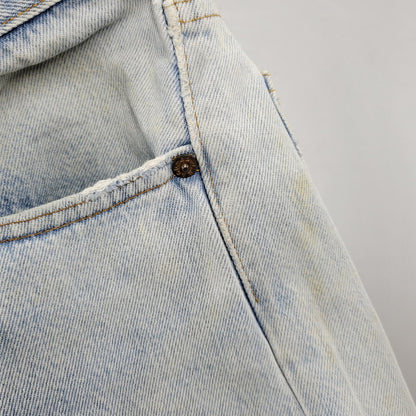【現状渡し品】【メンズ】 501-0000 刻印555 501XX DENIM PANTS デニム パンツ ズボン ボトムス 157-260226-ya-04-izu サイズ：30×36 カラー：ライトインディゴ 万代Net店
