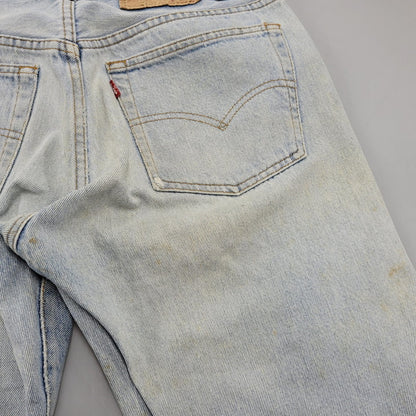 【現状渡し品】【メンズ】 501-0000 刻印555 501XX DENIM PANTS デニム パンツ ズボン ボトムス 157-260226-ya-04-izu サイズ：30×36 カラー：ライトインディゴ 万代Net店
