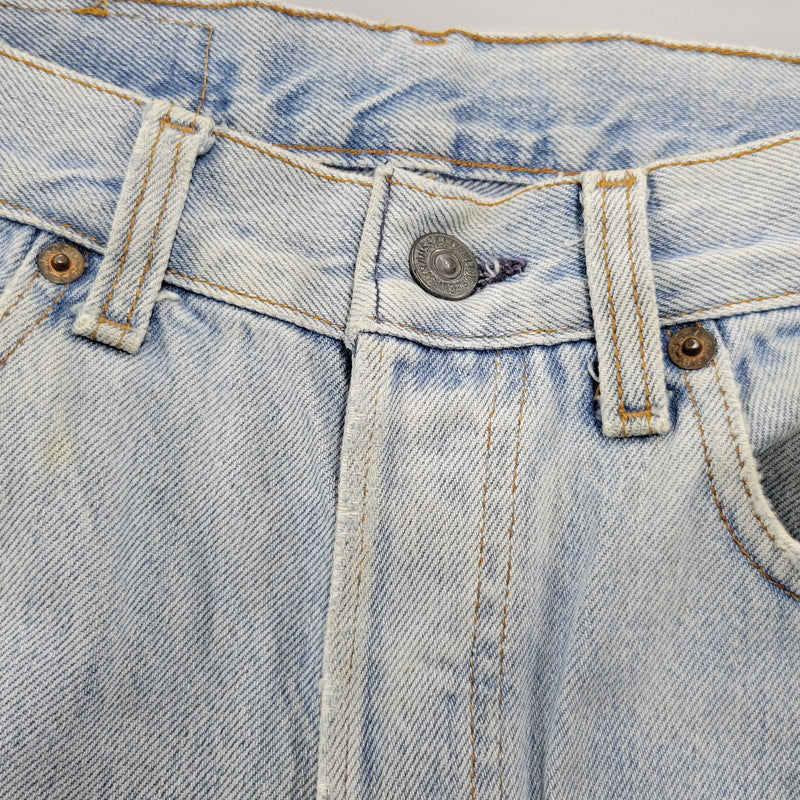 【現状渡し品】【メンズ】 501-0000 刻印555 501XX DENIM PANTS デニム パンツ ズボン ボトムス 157-260226-ya-04-izu サイズ：30×36 カラー：ライトインディゴ 万代Net店