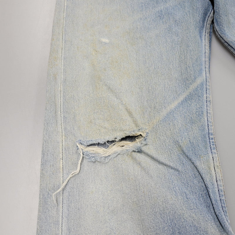 【現状渡し品】【メンズ】 80S 刻印524 501XX DENIM PANTS デニム パンツ ボトムス 157-260225-yn-05-izu サイズ：W33 L36 カラー：ライトインディゴ 万代Net店