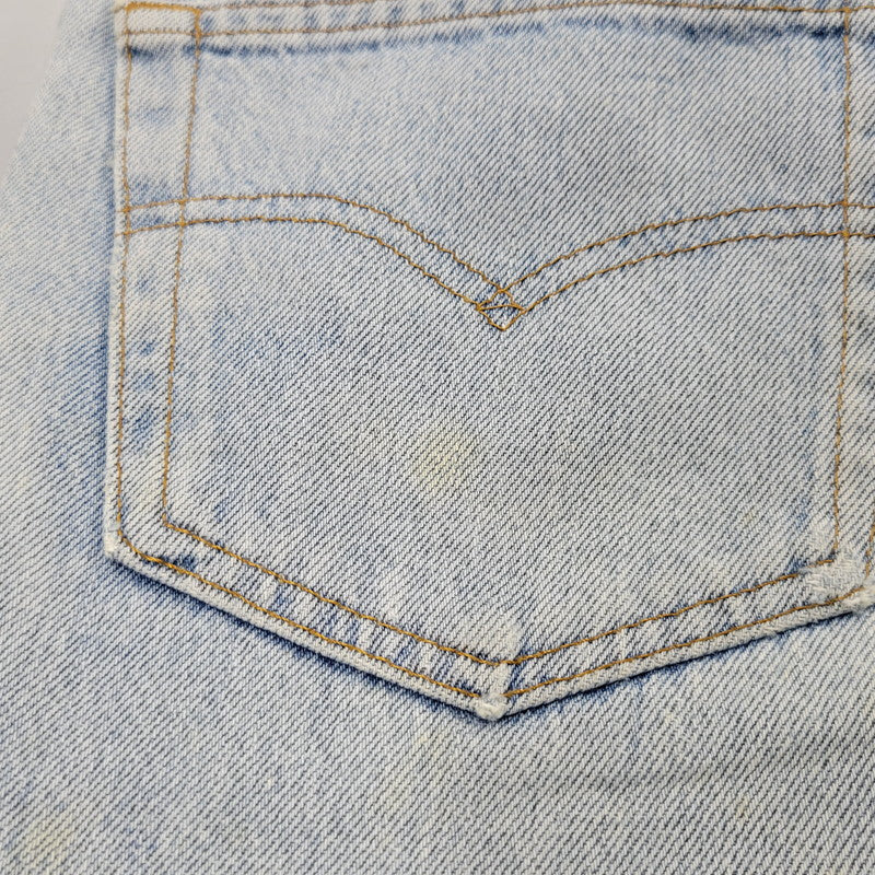 【現状渡し品】【メンズ】 80S 刻印524 501XX DENIM PANTS デニム パンツ ボトムス 157-260225-yn-05-izu サイズ：W33 L36 カラー：ライトインディゴ 万代Net店