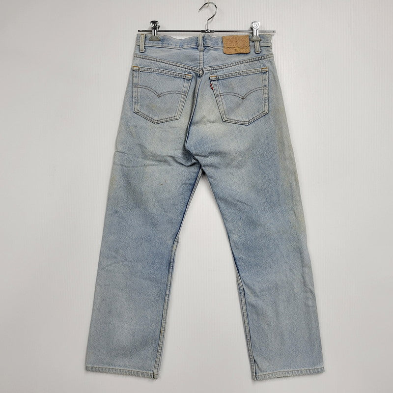 【現状渡し品】【メンズ】 80S 刻印524 501XX DENIM PANTS デニム パンツ ボトムス 157-260225-yn-05-izu サイズ：W33 L36 カラー：ライトインディゴ 万代Net店