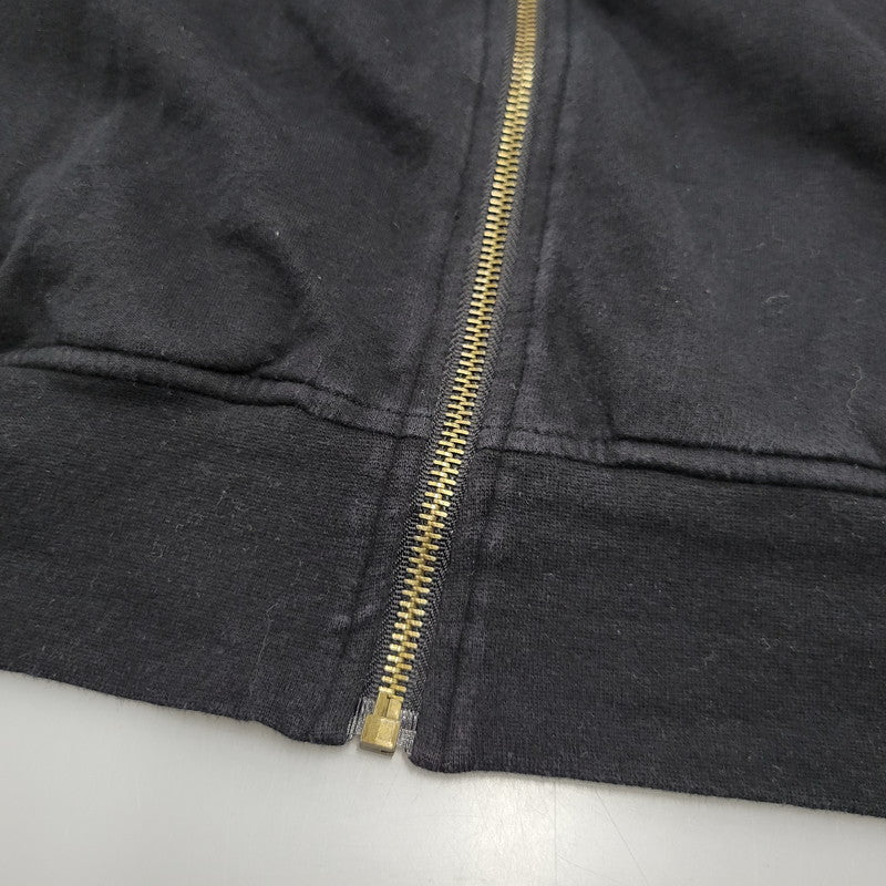 【中古品】【メンズ】 絡繰魂 ZIP UP HOODED SWEATSHIRTジップアップ フーデッド スウェットシャツ トップス パーカー 145-260302-ya-04-izu サイズ：M カラー：BLACK 万代Net店